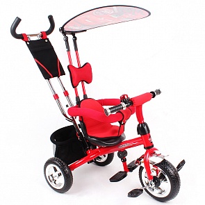 Велосипед 3-х колесный с ручкой – Тачки-2 (Super Trike, 952CARsim)